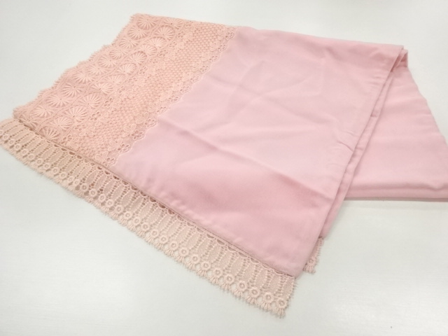 ビロードレース花模様ショール